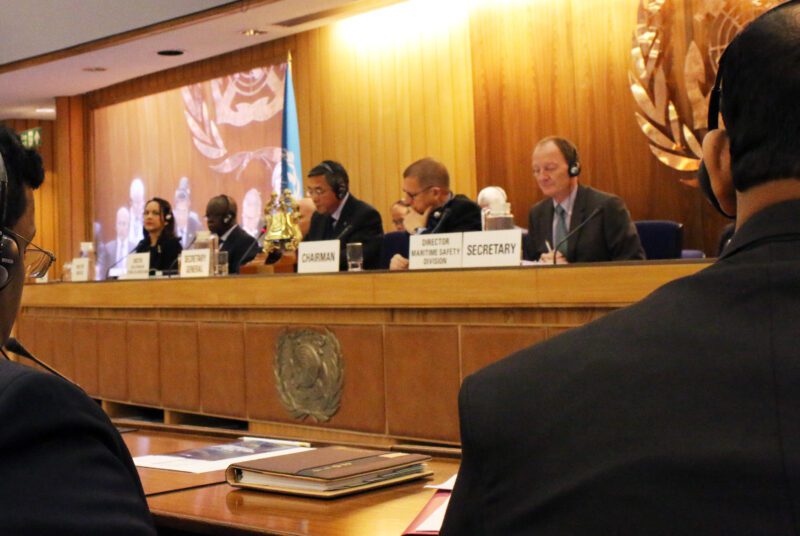 Session de l'Organisation maritime internationale à son siège à Londres
