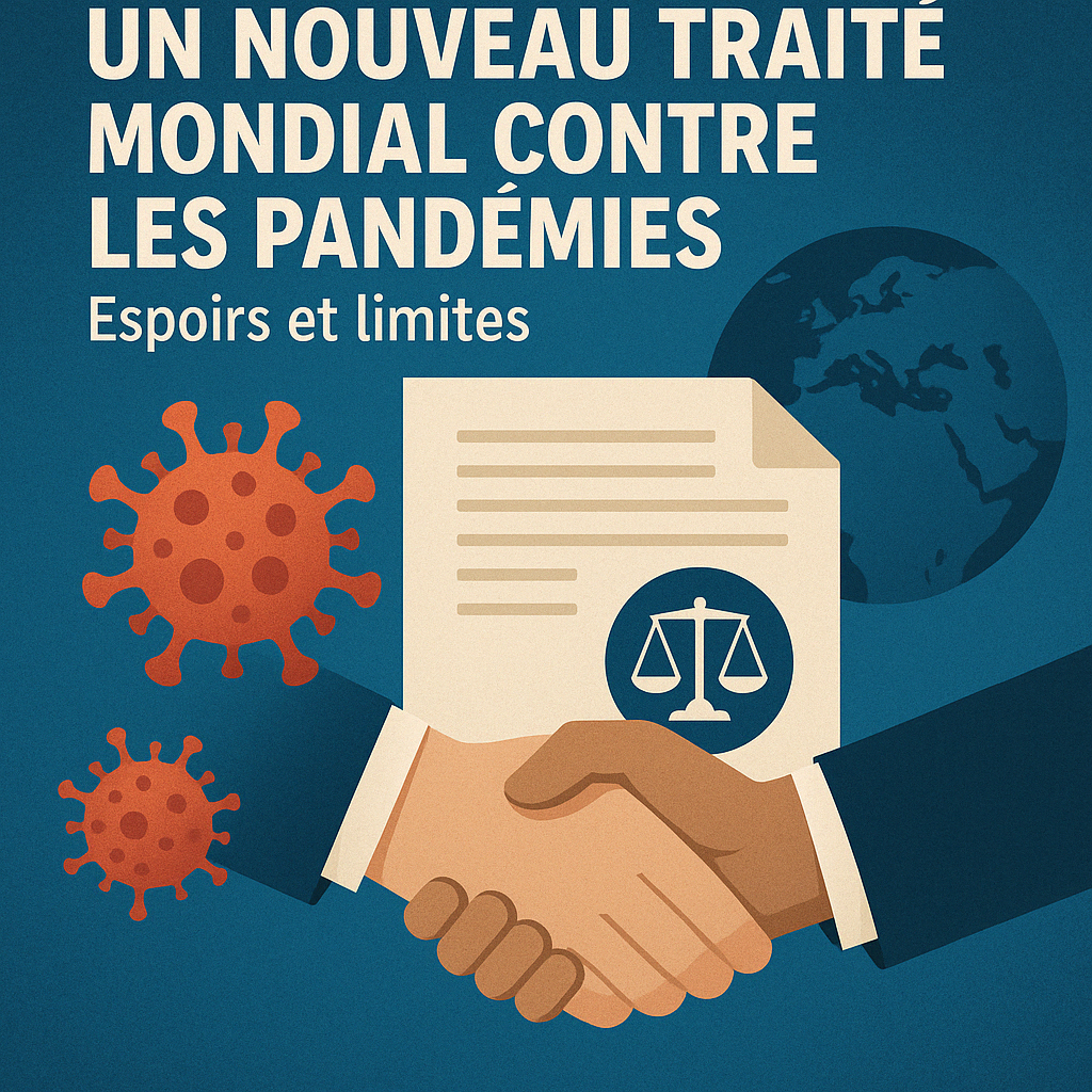 affiche nouveau traité mondial sur les pandémies
