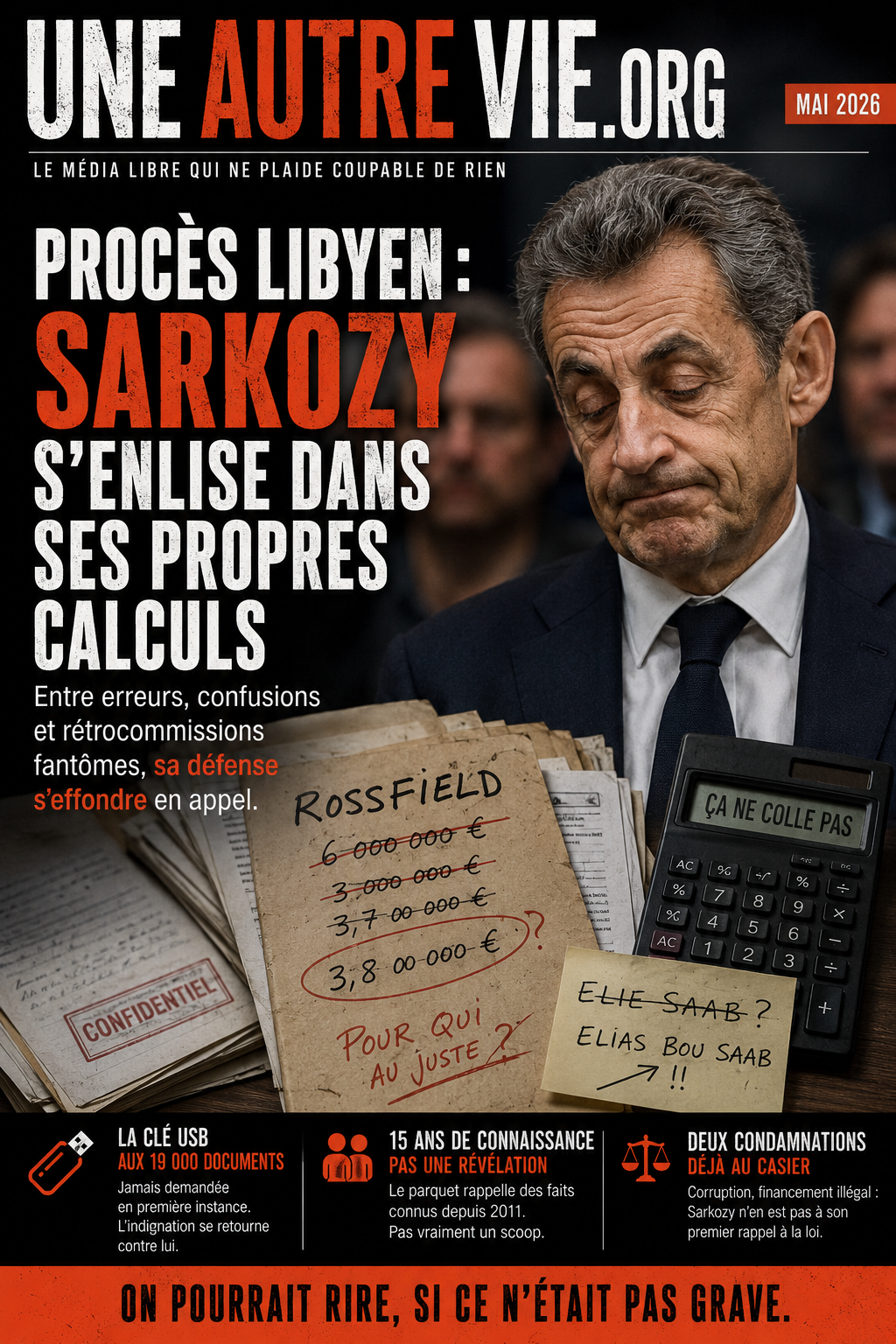 couverture procès Sarkozy